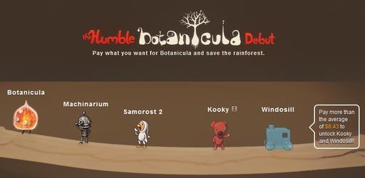 Обо всем - Стартовал Humble Botanicula Debut